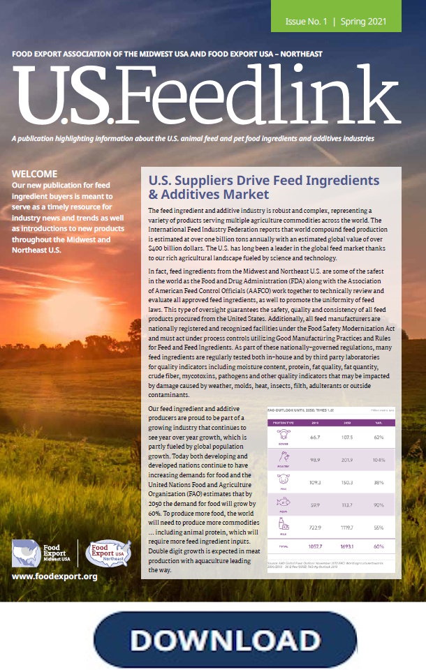 US Feedlink Food Export USA GCC