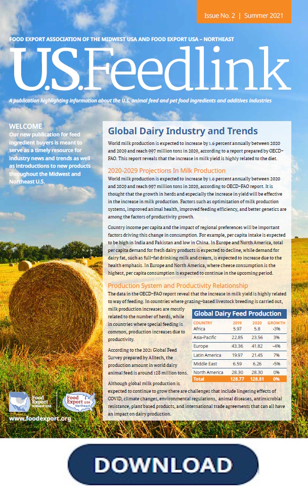 US Feedlink Food Export USA GCC