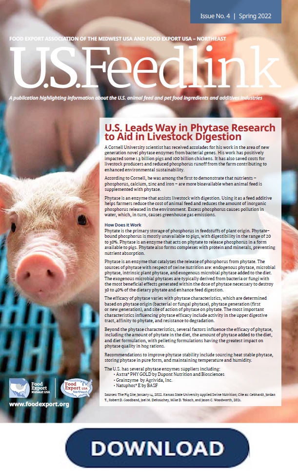 US Feedlink Food Export USA GCC