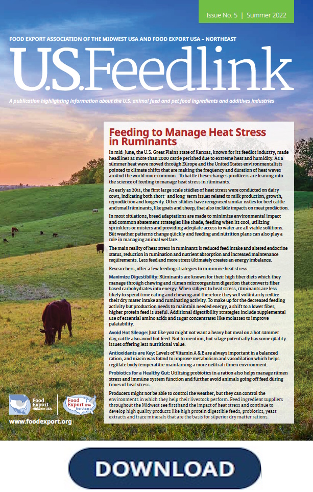US Feedlink Food Export USA GCC